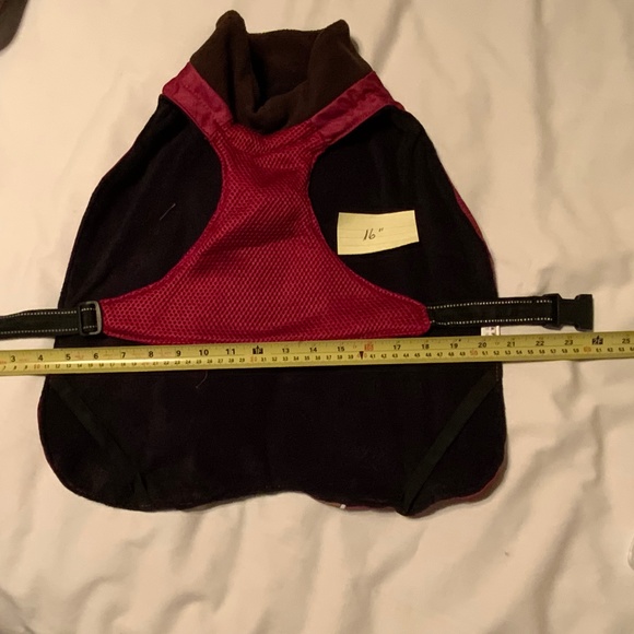 Hunter Fleece Lined Dog Coat (16” Lenth) - Picture 13 of 14